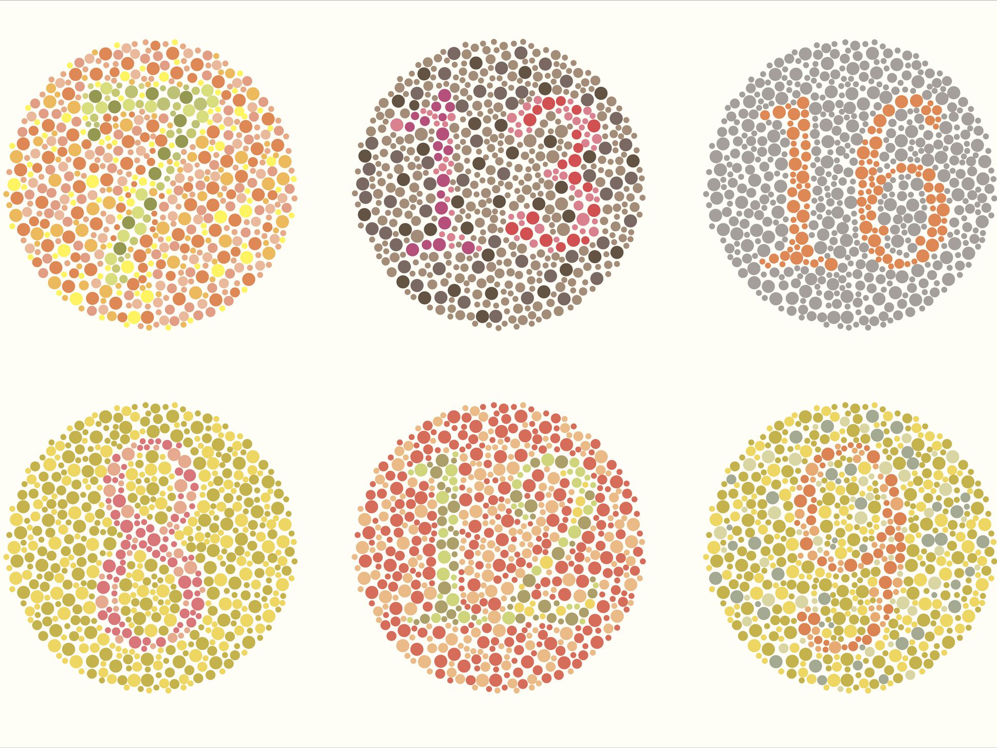 DIAGNOSTICS Both Eye Color Vision testing Ishihara Chart