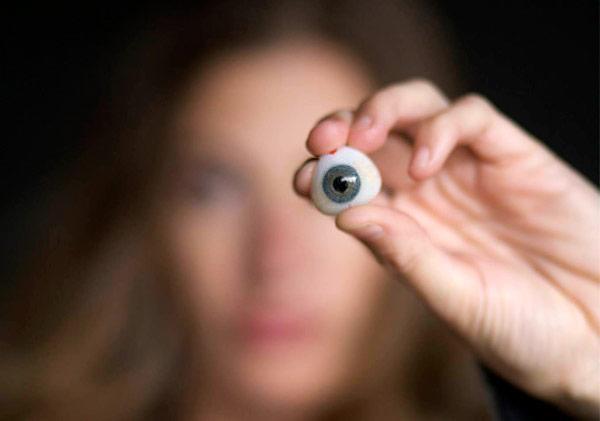 ORBIT AND OCULOPLASTY Custom Made 3 D Prosthetic eye Single Eye